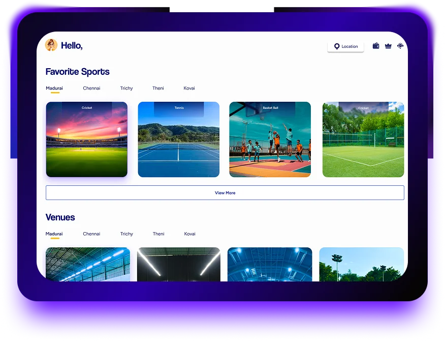 Turf Booking App Screenshot